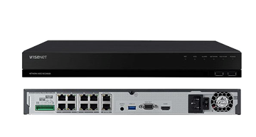 wisenet nvr security system